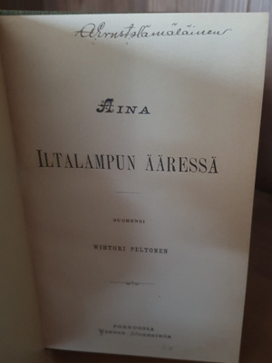 Aina: Iltalampun ääressä 1893