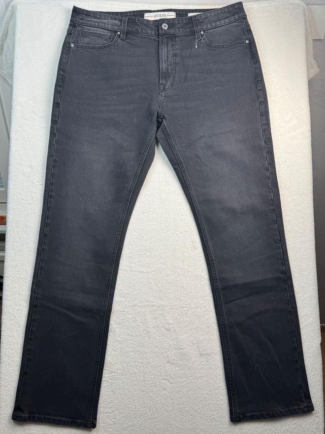 GUESS Slim Angels miesten farkut, mustat, uudet