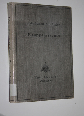 Juho Someri : Kauppalaskento : alempia kauppaoppilaitoksi...