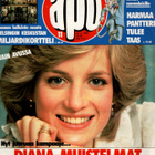 Apu n:o 11 1985 Diana. Brita. Sylvi. Eugen. New York.  - pikkukuva 1