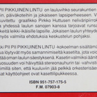 Pii Pii Pikkuinen lintu  -lauluvihko - pikkukuva 2