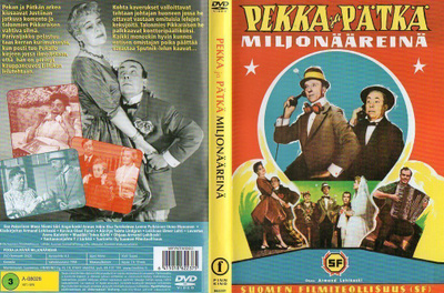 PEKKA JA PÄTKÄ MILJONÄÄREINÄ (26 769) -FI- DVD 1958