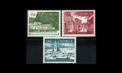 Norja 700-2 ** Vanhoja rakennuksia (1975)