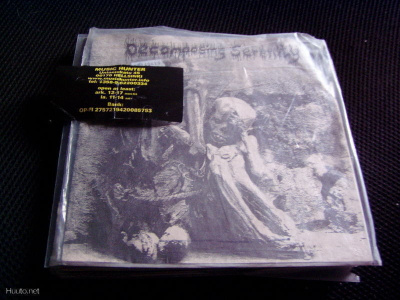DECOMPOSING SERENITY / VISCERA 7'' SPLIT VINYYLI EX/EX