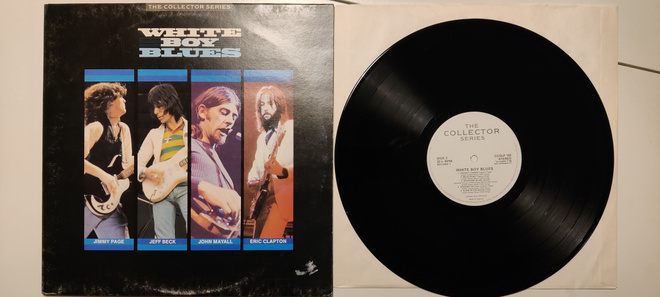 Various : White Boy Blues  tupla vinyyli lp