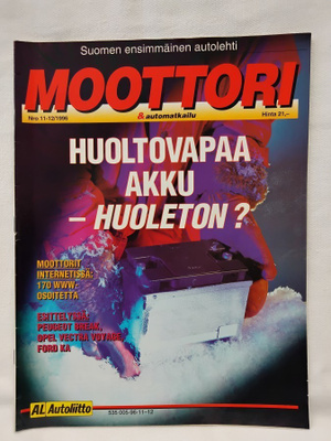 Moottori & automatkailu No 11-12 marraskuu joulukuu 1996