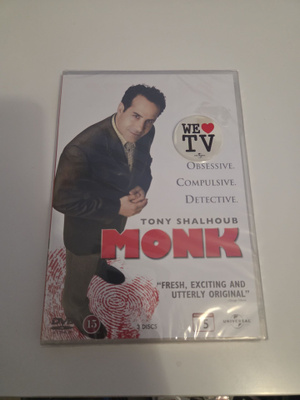 Monk 1 kausi (DVD, uusi muoveissa)