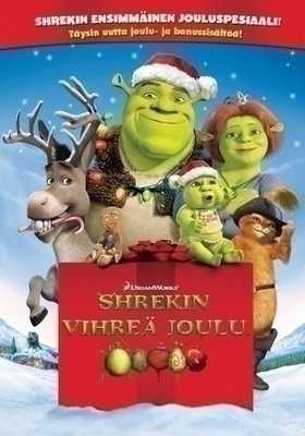 Shrekin Vihreä Joulu - DVD