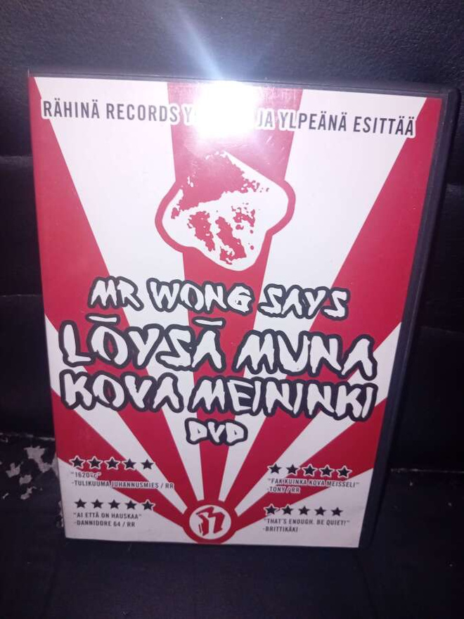 DVD LÖYSÄ MUNA KOVA MEININKI ( SIS POSTIKULU )