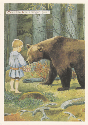 Elsa Beskow- Poika ja karhu.