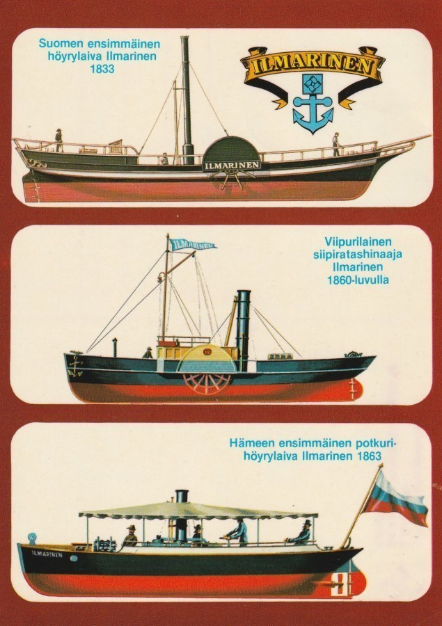 LAIVAKORTTI - KOLME ILMARISTA - 1