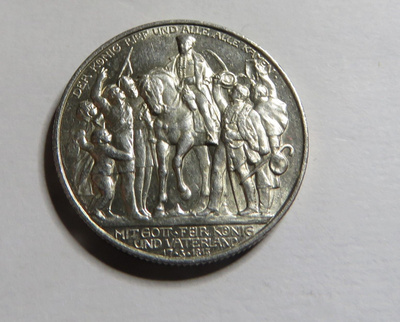 Preussi 2 mark 1913/Declaration of war against Napoleon