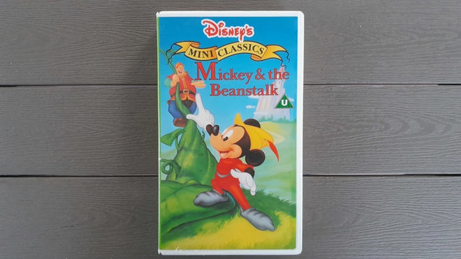VHS: Mickey & The Beanstalk (Disney´s Mini Classics UK 1993)