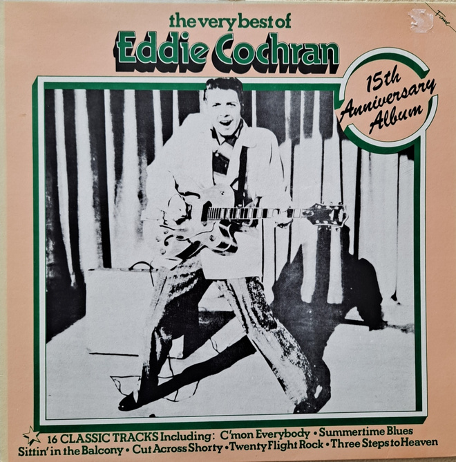 EDDIE COCHRAN : THE VERY BEST OF    LP