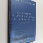 Adrian Cadbury : Corporate governance and chairmanship : ... - pikkukuva 1