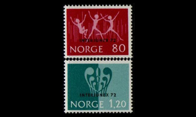 Norja 647-8 ** Interjunex 72 (1972)