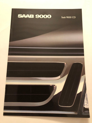 Myyntiesite - Saab 9000 CD - 1989