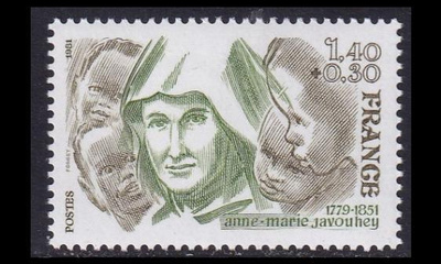 Ranska 2246 ** Anne-Marie Javouhey (1981)