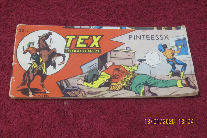 TEX seikkailu No 23 Pinteessä 4. vsk. 1956 