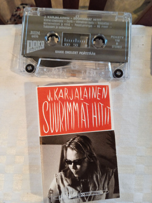 C- KASETTI: J. KARJALAINEN : SUURIMMAT HITIT