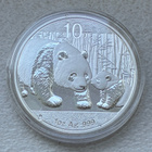 Hopeakolikko 1 oz Kiina Panda 2011, hopea - pikkukuva 1