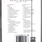 C-kasetti: CLIFF RICHARD - The Hit List (tuplakasetti, 1994) - pikkukuva 2