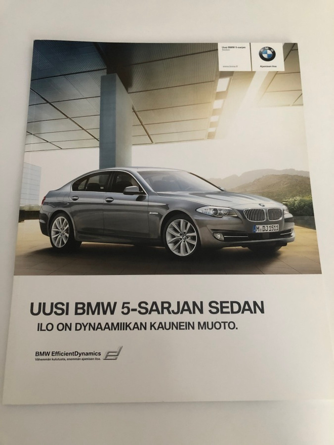 Myyntiesite - BMW 5-sarjan Sedan - 1/2010