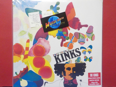 THE KINKS - FACE TO FACE - EU 2015 RED MONO M/M- 180g LP