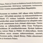 Kari Uusitalo: Pekat, Pekot ja Uunot - pikkukuva 2