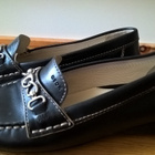 Mustat Geox Repsira Kävelykengät nahkaa / Loaferit - koko 37 - pikkukuva 1