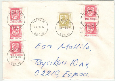 1987 kaunis kirje