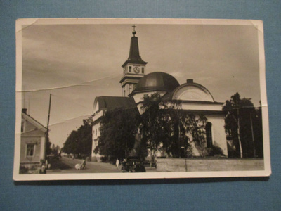 VANHA POSTIKORTTI - OULU TUOMIOKIRKKO (PK1-S12)