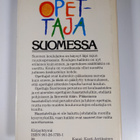 Jouni (toim.) Tarjamo : Opettaja Suomessa - pikkukuva 2