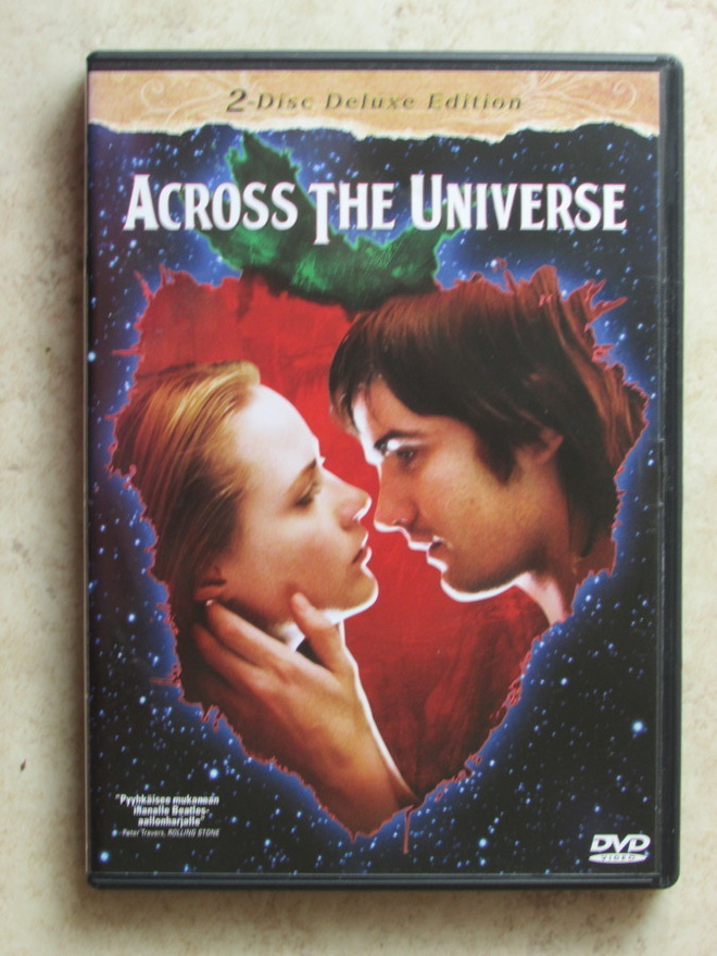 Across the Universe, 2 x DVD. Jim Sturgess
