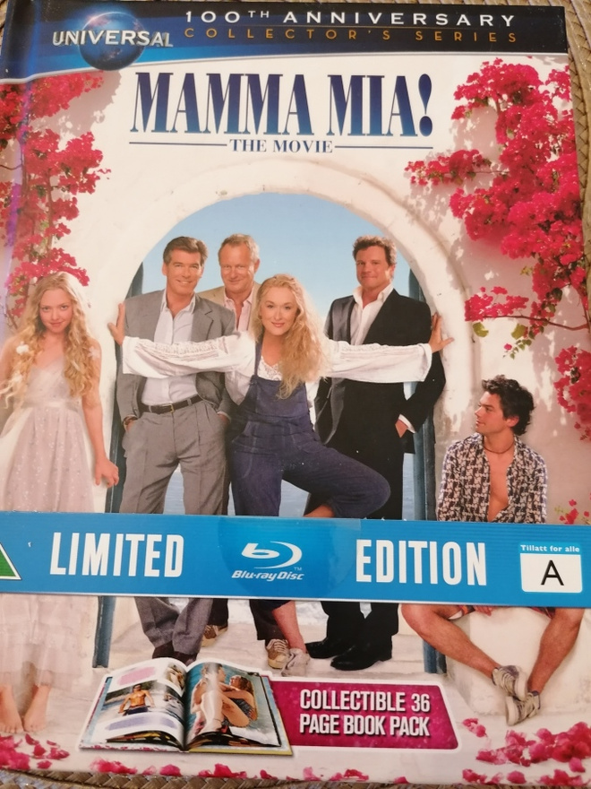 Mamma Mia DVD Bluray