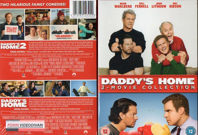 Daddy´S Home 1 ja 2	(85 933)	UUSI	-GB-	DVD	(2kot+p)	(2)	will