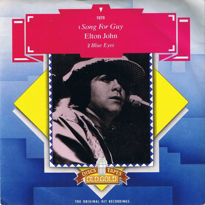 ELTON JOHN :: SONG FOR GUY / BLUE EYES :: VINYYLI  7"