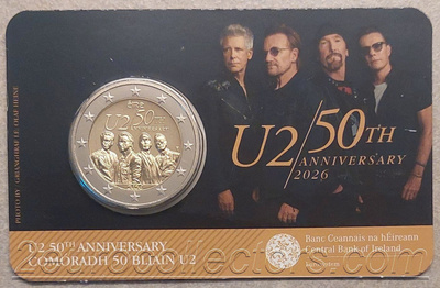 2 euro Irlanti 2026