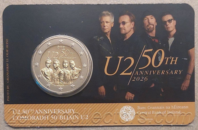 2 euro Irlanti 2026
