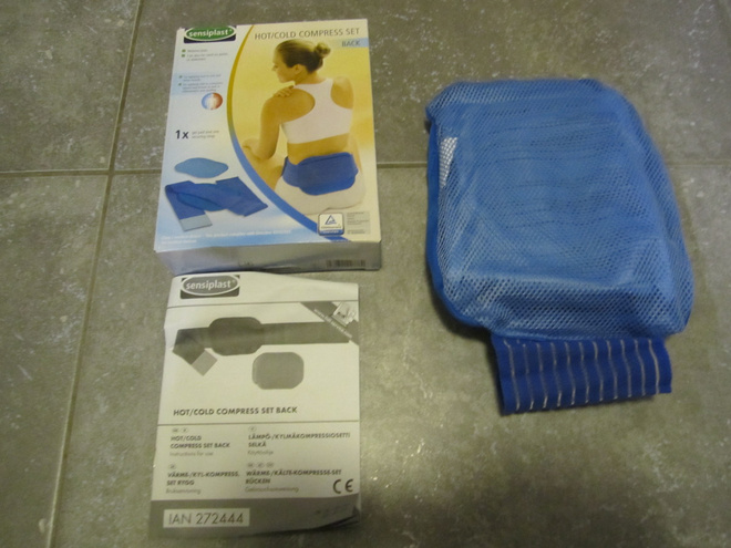 Sensiplast(R) Lämpö-/kylmäkompressiosetti