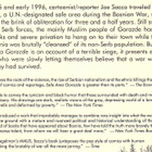 k, Joe Sacco - Safe area Gorazde. The war in eastern Bosnia - pikkukuva 3