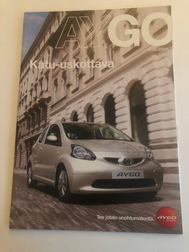 Myyntiesite - Toyota Aygo - 2008