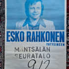 Esko Rahkonen keikkajuliste 1 .Mäntsälän Seurarantalolta - pikkukuva 1