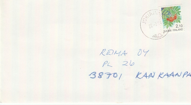 Postileima, JOKIRINNE