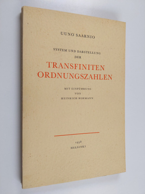 Uuno Saarnio : Das System und die Darstellung der transfi...