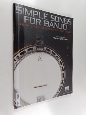 Simple songs for banjo : 40 easy songs to play on 5-strin...