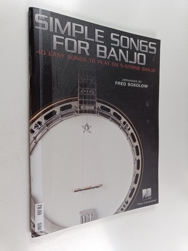 Simple songs for banjo : 40 easy songs to play on 5-strin...