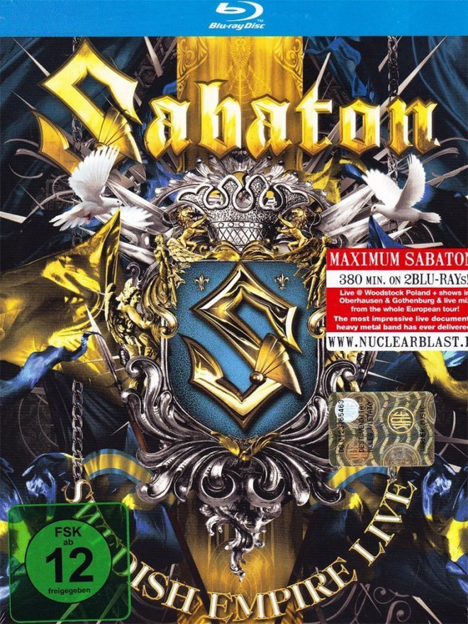 Sabaton Swedish Empire Live	(77 317)	k		BLU-RAY	digiback,	(2