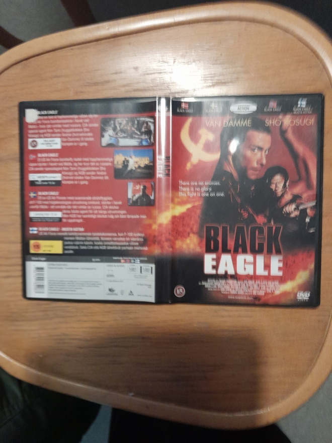 Black eagle,musta kotka dvd