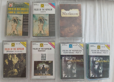 Fields of the Nephilim RARE cassettes